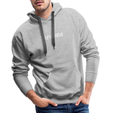Premium Hoodie - Grau meliert